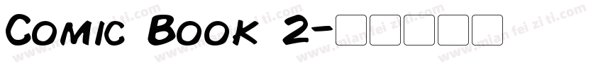 Comic Book 2字体转换